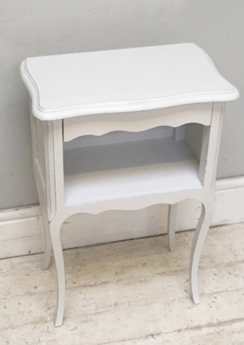 vintage French Provencal Bedside Tbale